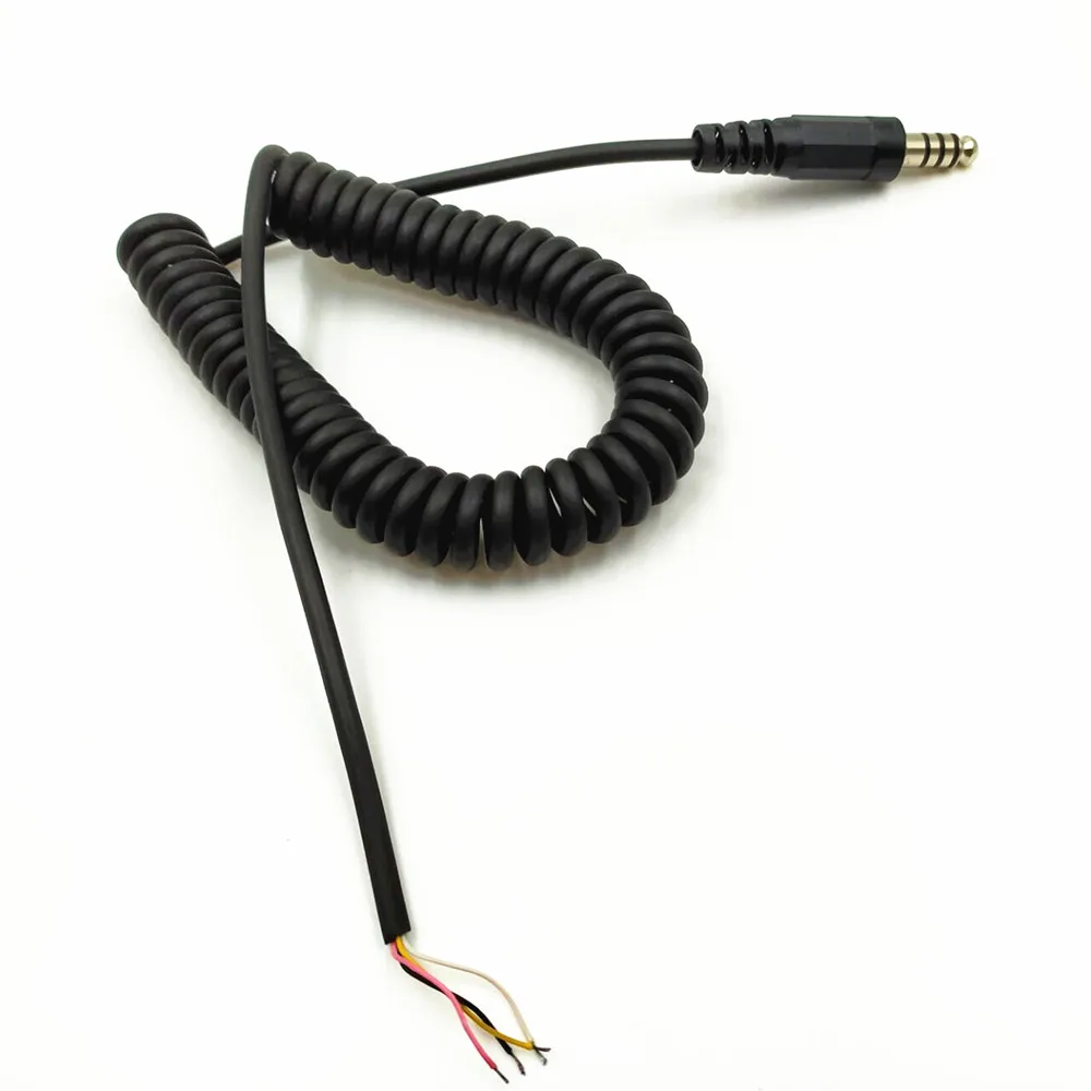 Radio Helicopter Headset Replacement Cable with U-174/U Military Connector