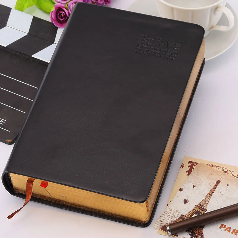 Japanese and Korean stationery believe bible book small and large notebook Notepad super thick Phnom Penh book