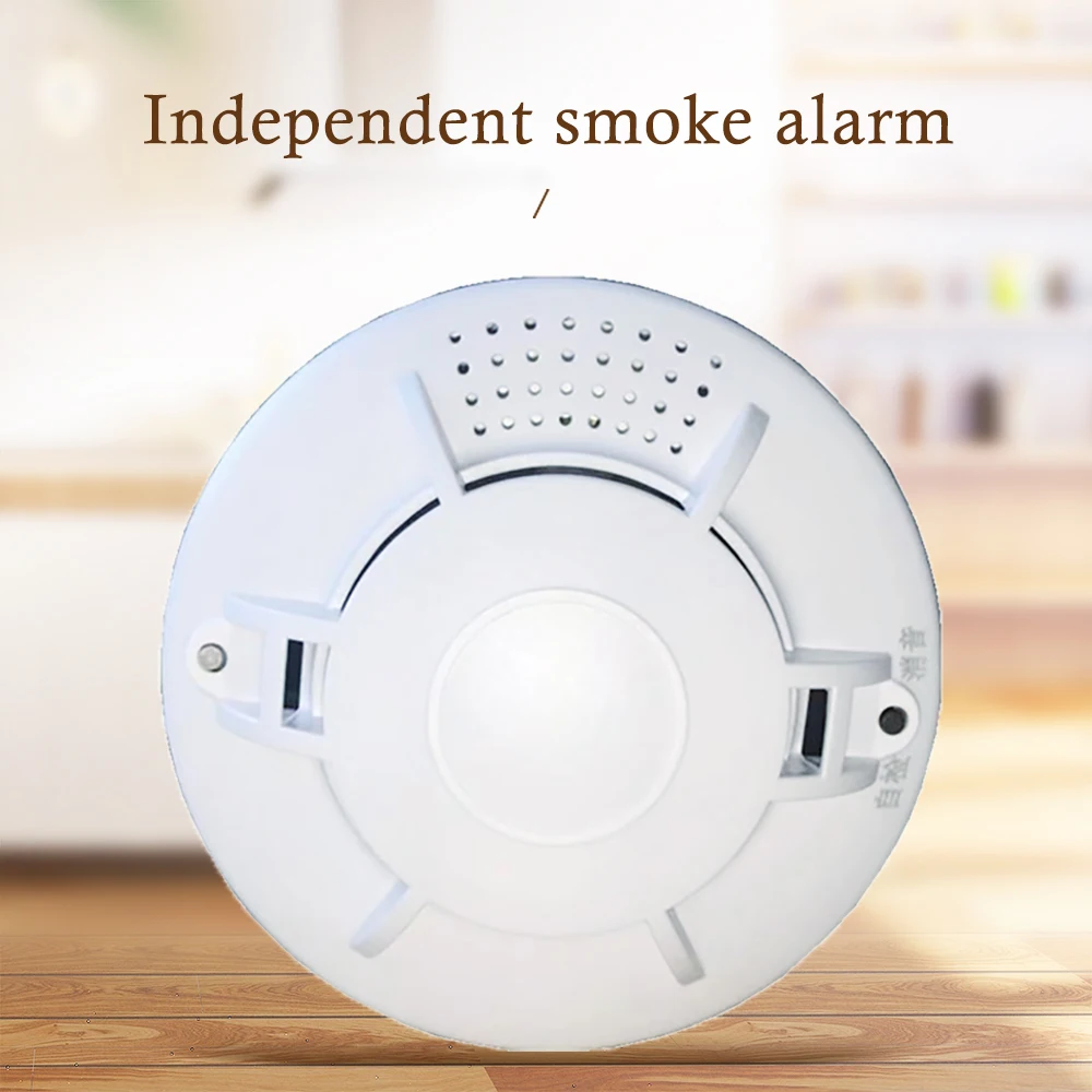 Home Smoke Detector Independent Wireless Alarm Smoke Detector Sensor Security Fire Alarms Equipment Security Sensitive
