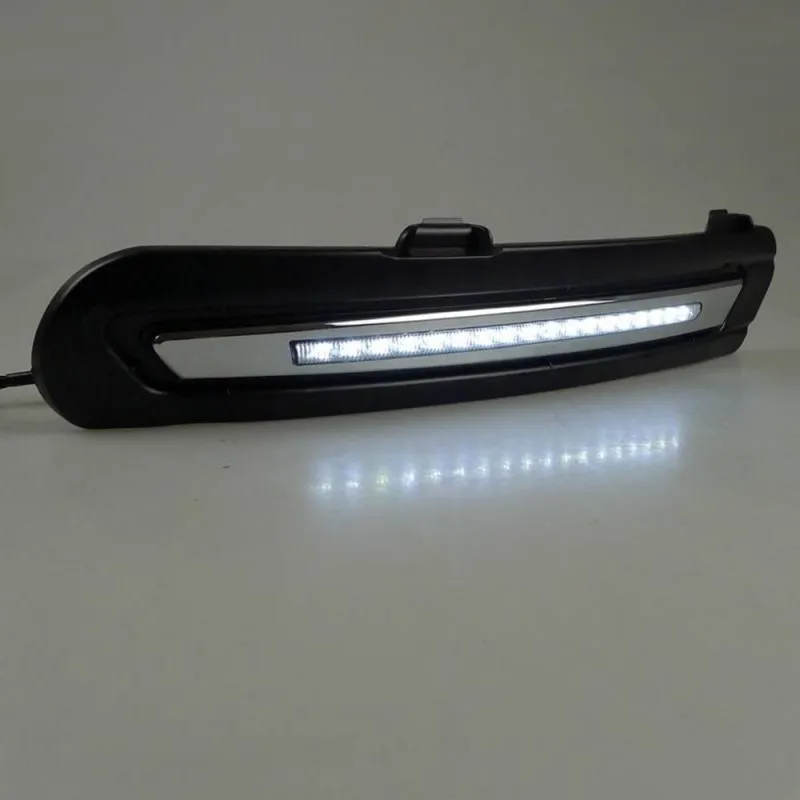 Car Styling LED DRL Driving Daytime Running Lights for Ford Mondeo Fusion 4 2011 2012 2013 Front Bumper Light Day Light