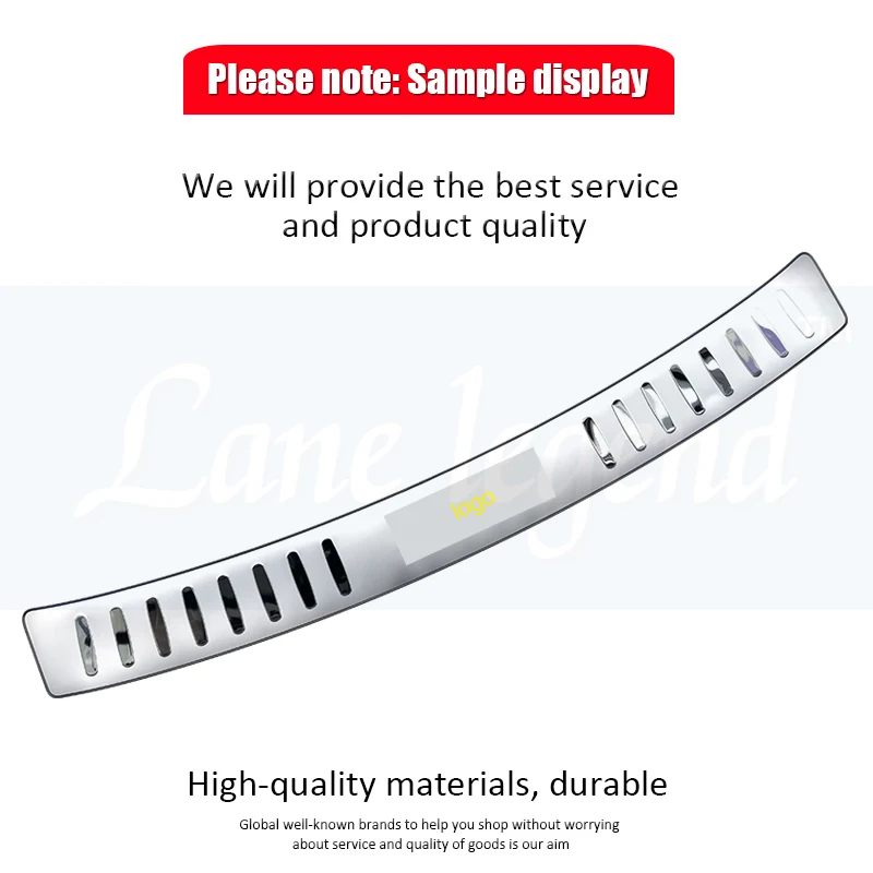 Car styling For Subaru Forester 2009 2010 2011 2012 Stainless Steel car Rear Bumper Protector Sill Trunk Tread Plate Trim