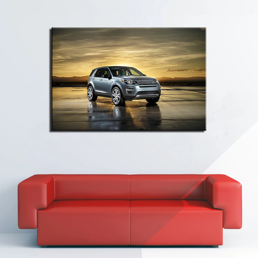 Discovery SUV Poster Canvas Print For Home Decor Wall Art Picture For Living Room Vehicle Canvas Painting