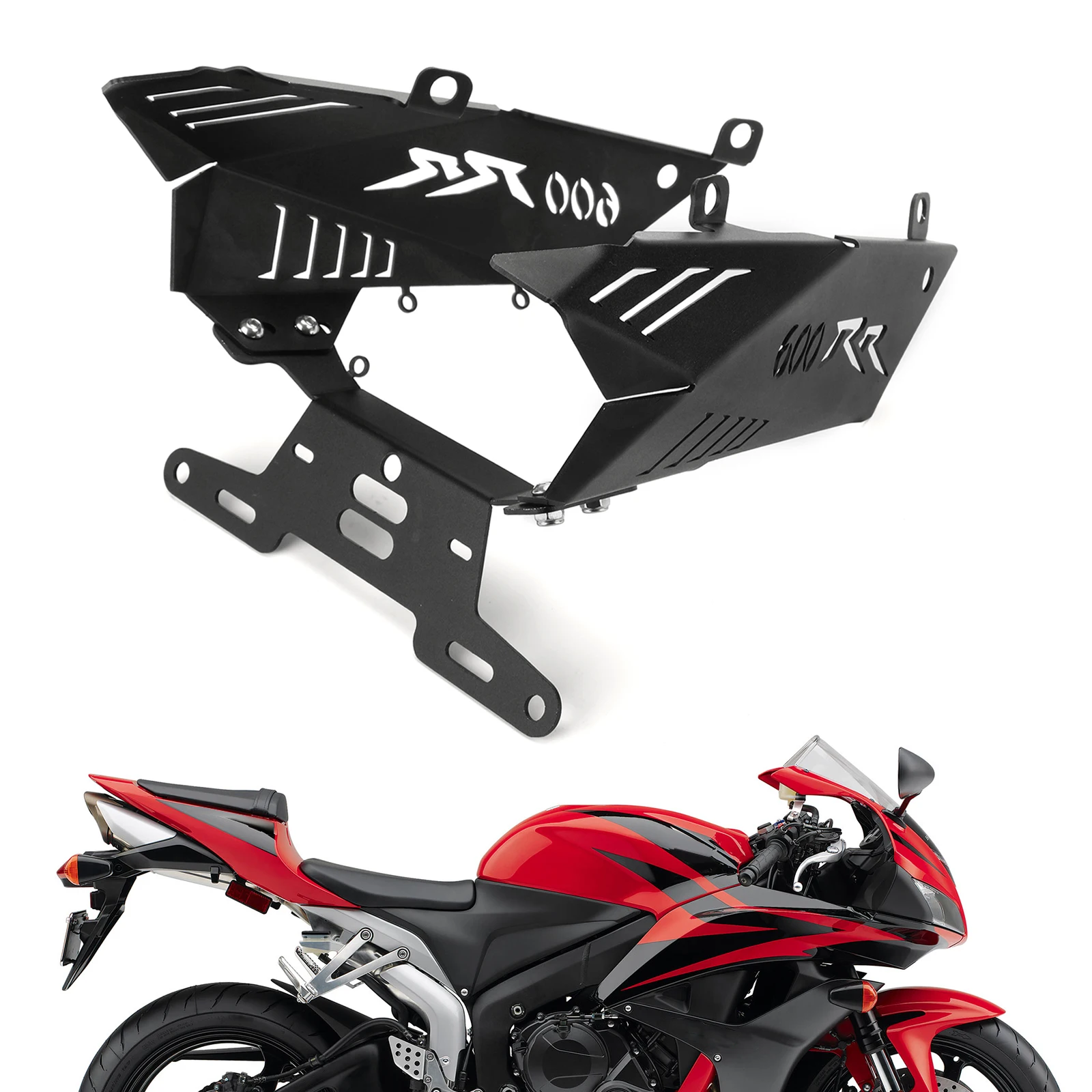 

Artudatech for HONDA CBR600RR 2007 2008 2009 2010 2011 CBR 600RR 600 RR Rear License Plate Holder Bracket