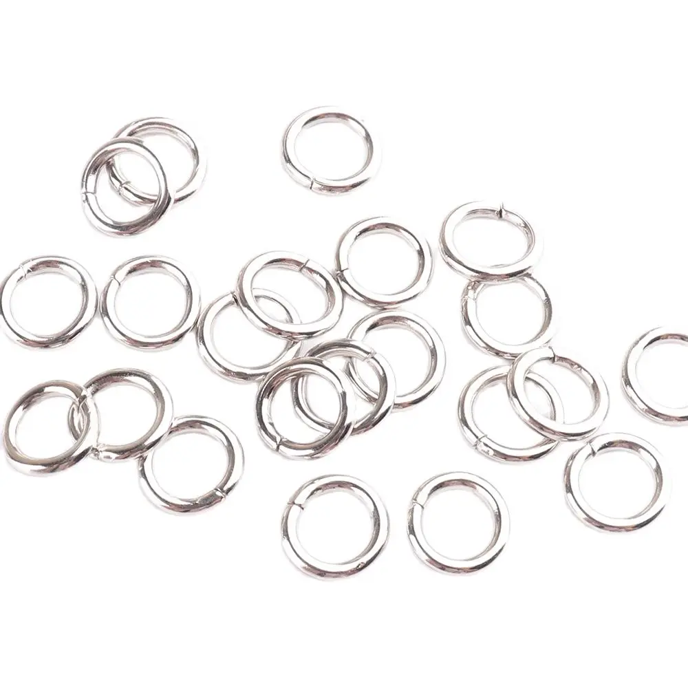 Connection ring 6mm Metal Jump Rings Connection Jewelry Finding Components Parts For DIY Necklace Bracelet Earrings Accessories