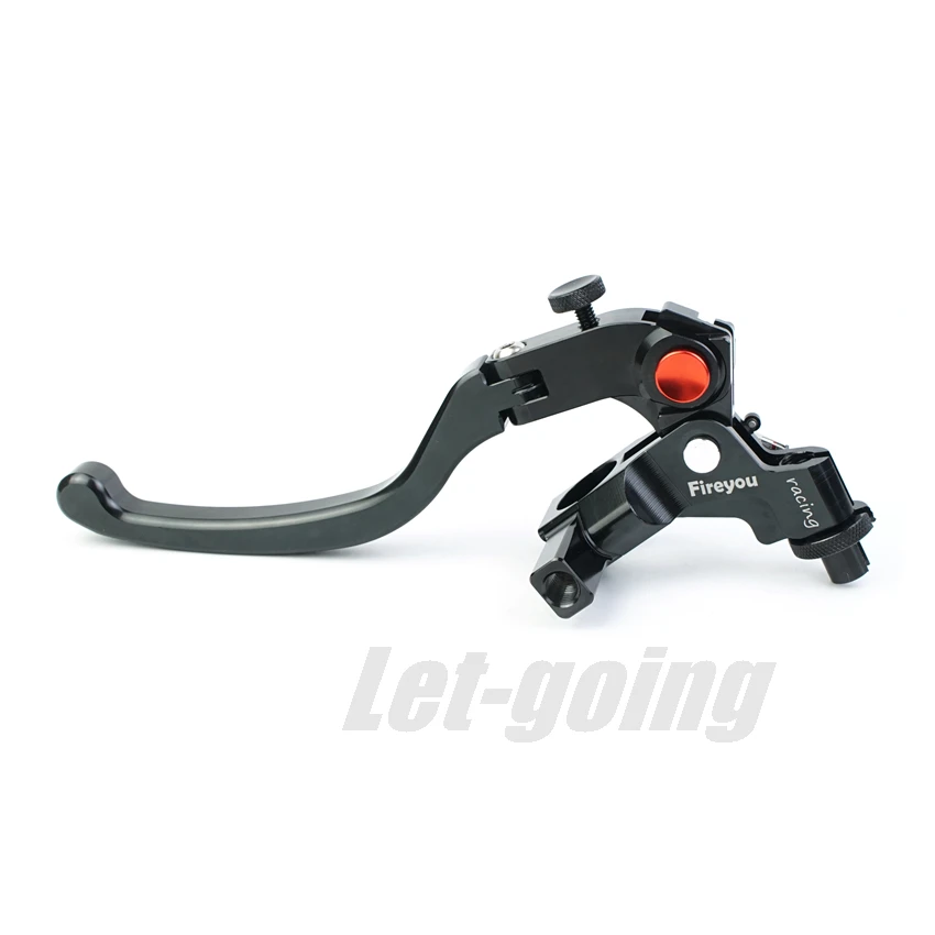 RCS Brake Lever Master Cylinder Perch Clutch 22mm CNC Fold for Racing Moto Bike K1200r Yamaha R6 Dio AF18 Suzuki DRZ400sm