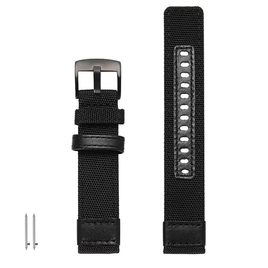 Correa de nailon tejido para reloj inteligente Haylou LS02 LS01, repuesto de pulsera deportiva de 20mm para Venu SQ