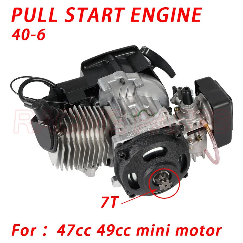 

43cc 47cc 49cc 2 STROKE ENGINE FOR MOTOR MINI QUAD ROCKET POCKET BIKE Motorcycle