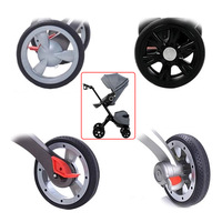 Stroller Wheel Or Wheel Tire For Stokke Xplory V3 V4 V5 V6 Dsland Pushchair Front Rear Wheel Baby Buggy Replacement Accessories