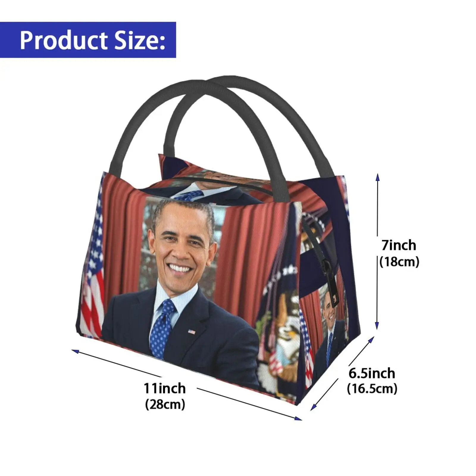 Portable Insulation Bag Obama , Barack Obama , 44Th , President Of The United States. Barack Obama African