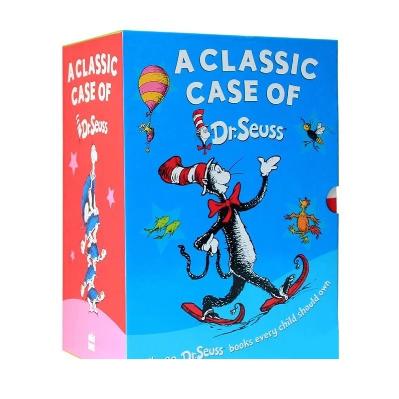 5 SET/LOT  A Classic Case of Dr. Seuss Series Interesting Story Children's Picture English Books Kids Learning Toys