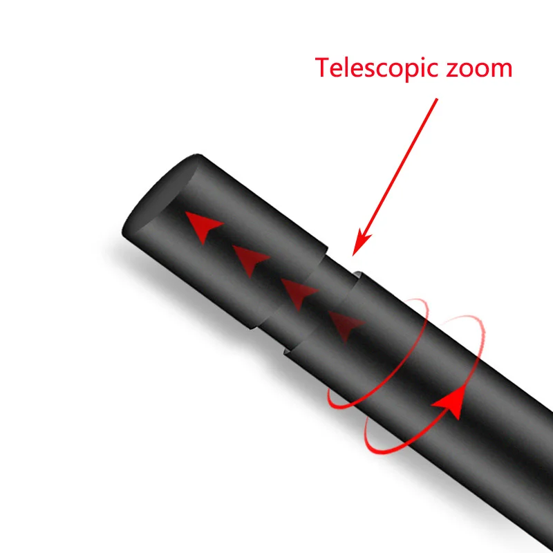 Built-In 1200M AH Baterai Lithium Super Terang Mini 3 Mode USB Rechargeable Mini Senter