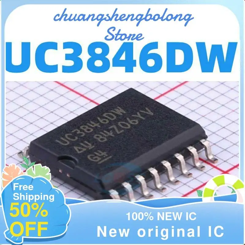 

10PCS UC3846DW UC3846D SOP16 New original IC