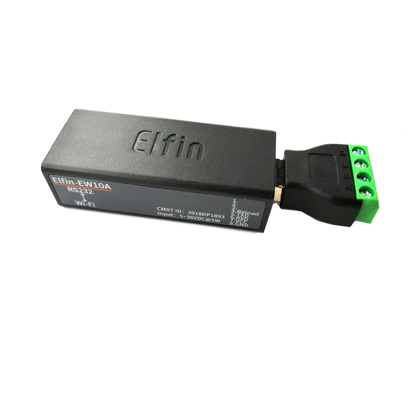 Elfin-EW10A 무선 네트워킹 장치 Modbus RS232-WIFI 시리얼 서버 모듈