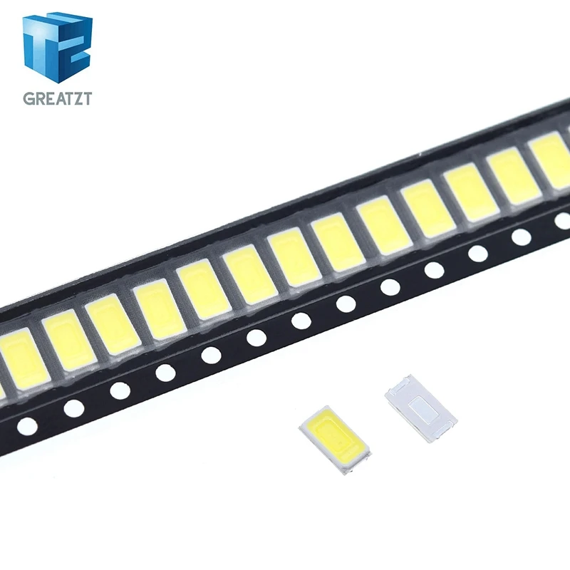 GREATZT 200pcs 5730 SMD LED CW-WW 5630 white/ Warm white 5.7*3.0mm 40-60lm 150ma 5730 diode 0.5W