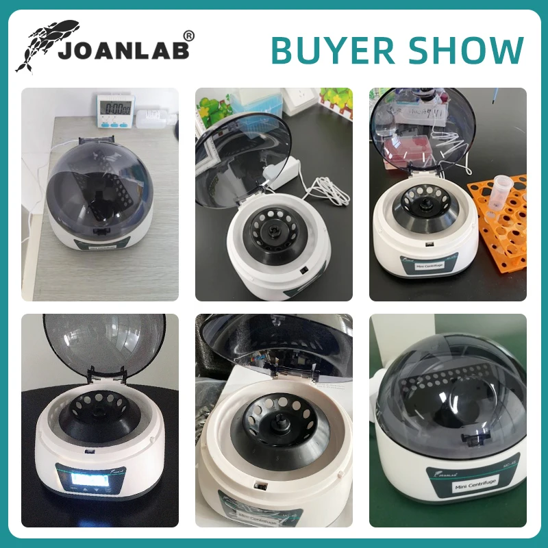 Pcr Centrifuge Machine Digital High-Speed Plasma Centrifuge Lab Microcentrifuge 4000rpm 12000rpm 0.2/0.5/1.5/2ml Centrifuge Tube