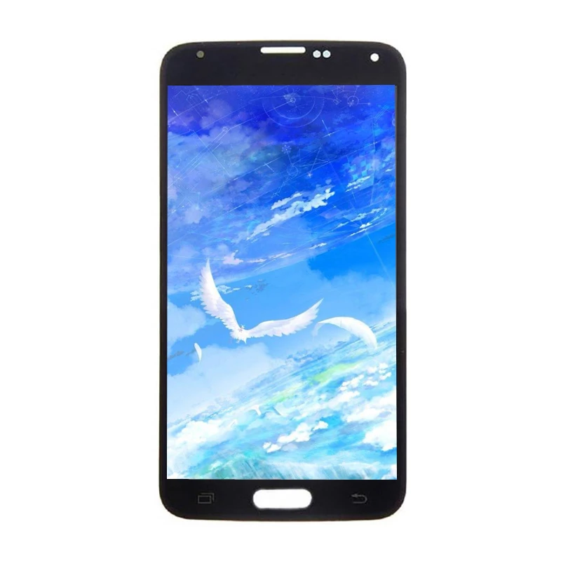 Getesteter LCD-Bildschirm für Samsung Galaxy S5 LCD G900 G900F LCD-Display Touchscreen Digitalis ierer Baugruppe Ersatzteile