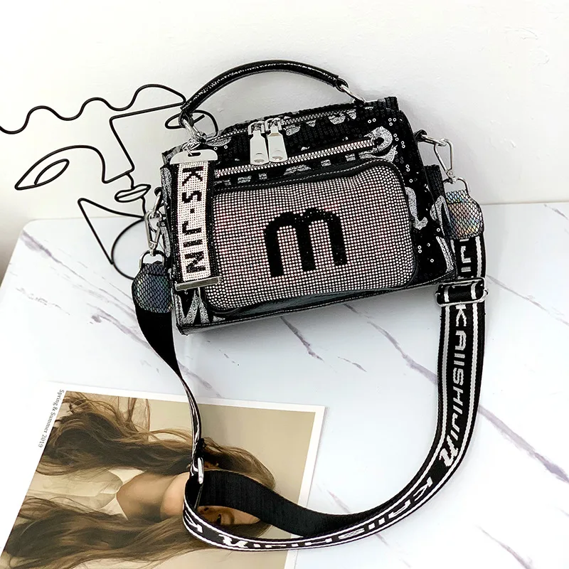 2021 New Luxury Brand Handbag Designer Messenger Bags Females Diamond Leather Crossbody Shoulder Bag Large Women Tote Bag Bolsa