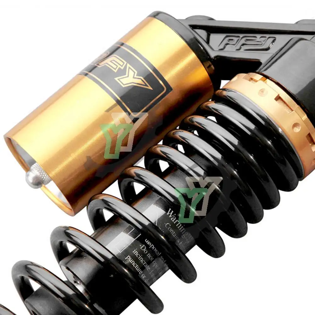 Universal Motorcycle 280MM 320MM 340MM 375 400MM Pair Rear Air Shock Absorbers Suspension ATV Quad Scooter Kart Dirt Bikes Motor