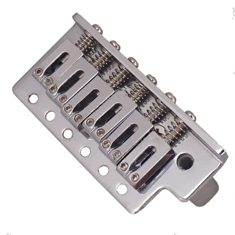 EIN Satz Linkshänder E-Gitarre Brücke Sattel Einzelne Tremolo Brücke System Verdickte Basis Gitarre Zubehör Teile – Detail 9