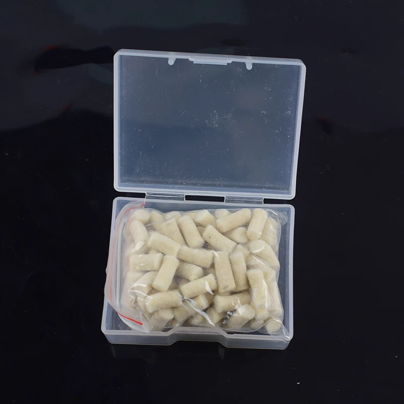 100 PCS Cleaning Cotton Ball For a 4.50mm or 5.50mm or 6.35mm Caliber Cleaning Kit Remove dirt and lead from the airlock barrel image 3