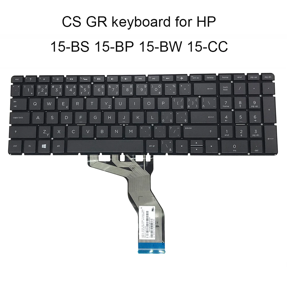 

Czech Slovakia German Keyboard with Backlight For HP 15-BS BP 15-BW 15Q-BD 15-CC 250 255 G6 Keyboards Teclado ​920436-FL1 041