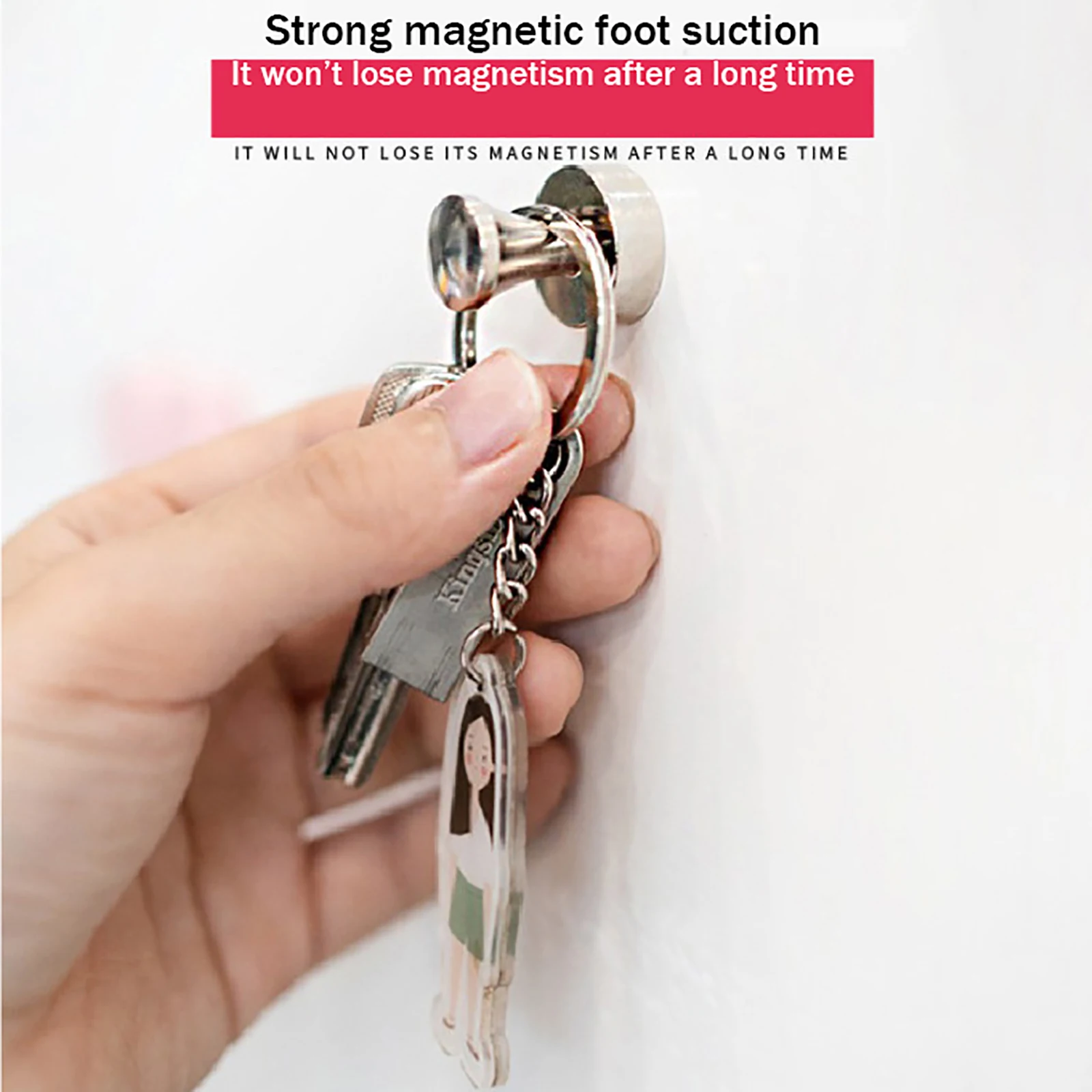 6Pcs perni di spinta magnetici ufficio neodimio metallo perni forti cono magnete in acciaio inossidabile per bacheca magnete frigorifero