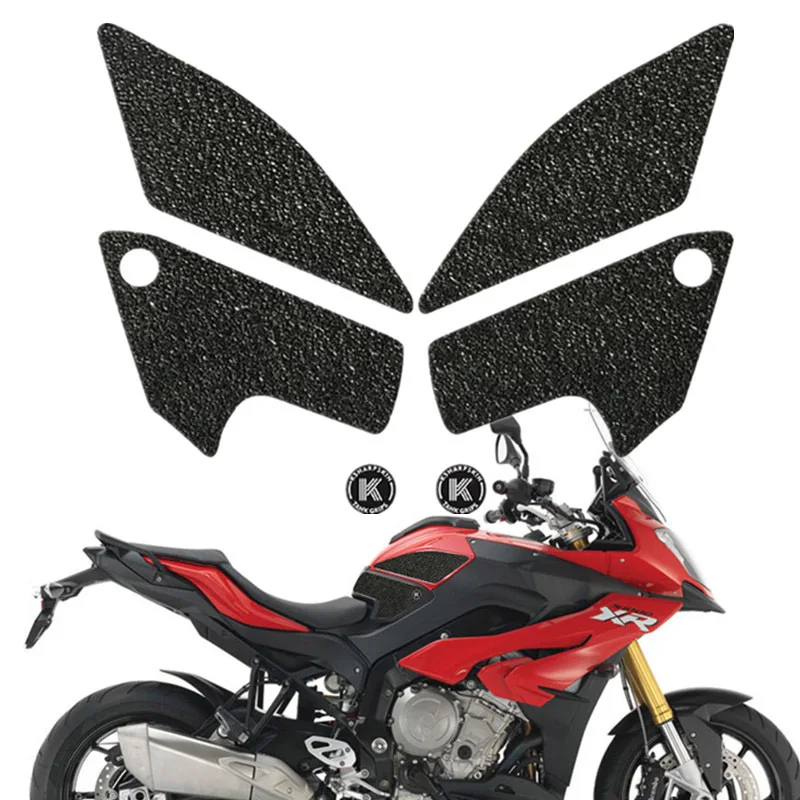 

Motorcycle Non-slip Fuel Tank Side Knee Grip Protector Emblem Stickers 3D Tank Decal Sticker For BMW S1000XR S1000 XR S 1000XR