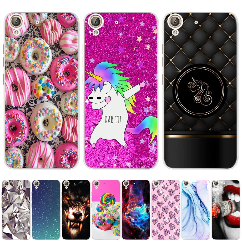 Funda para Huawei Y6 II, Funda de teléfono de TPU suave de silicona con bonito patrón para Huawei Y6 II Y6II Y6 2 CAM-L21, Funda protectora
