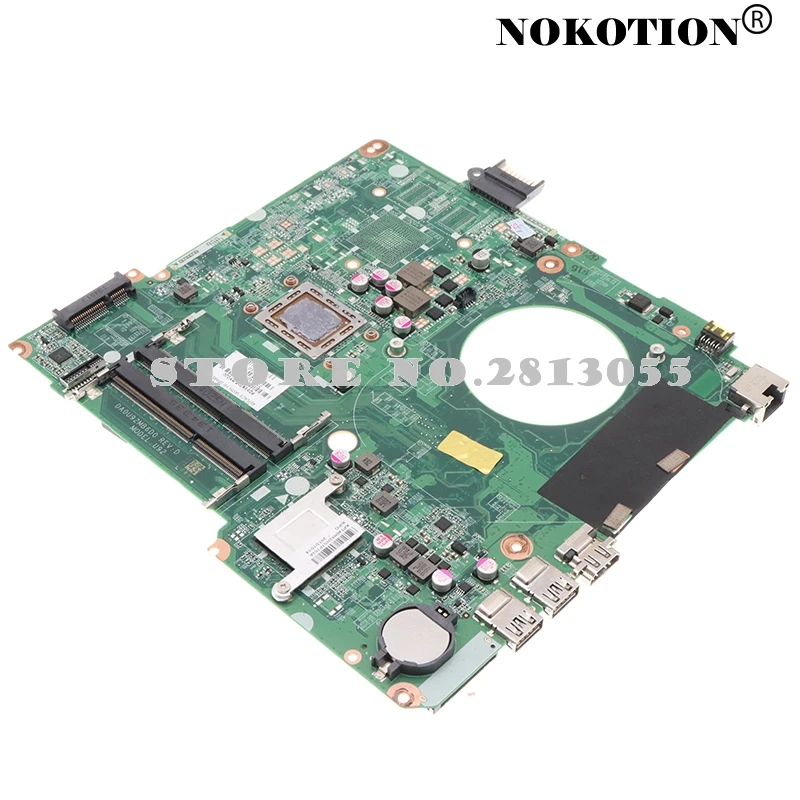 Nokotion 738124-501 737140-501 737140-001 Main board For HP Pavilion 15-N laptop motherboard DA0U92MB6D0 REV:D A8-4555M CPU