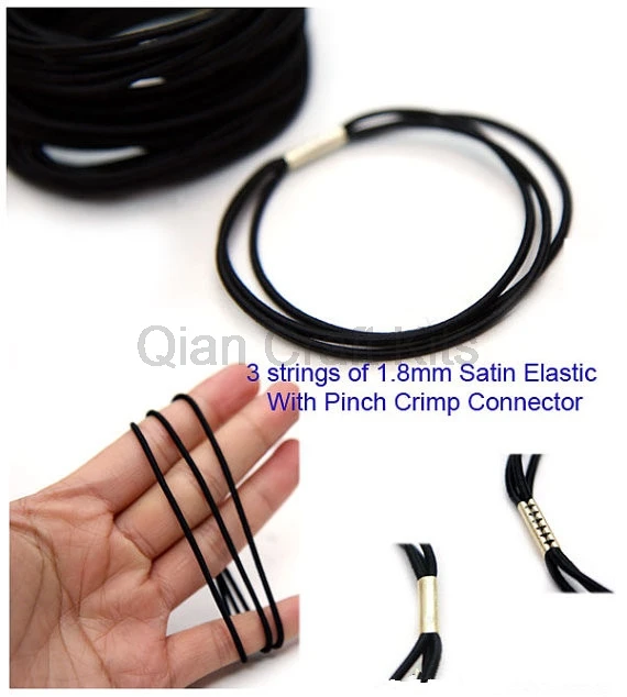 Conectores de prensado para coleta de pelo, accesorio de bricolaje y joyería, en tono plateado/latón, 100 unidades
