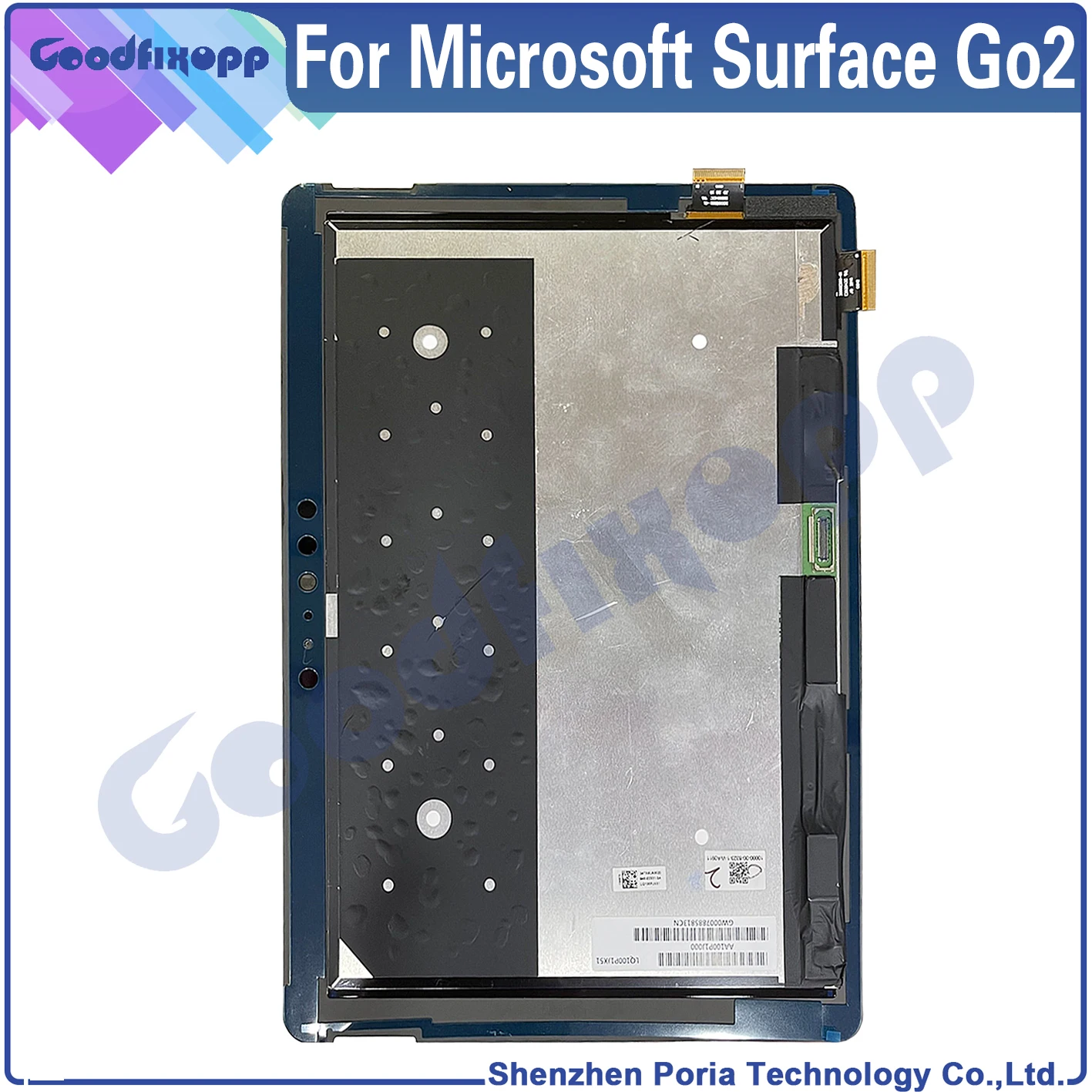 Test al 100% per Microsoft Surface Go 2 1901 1926 1927 schermo GO2 Display LCD Touch Digitizer Assembly parti di riparazione di ricambio