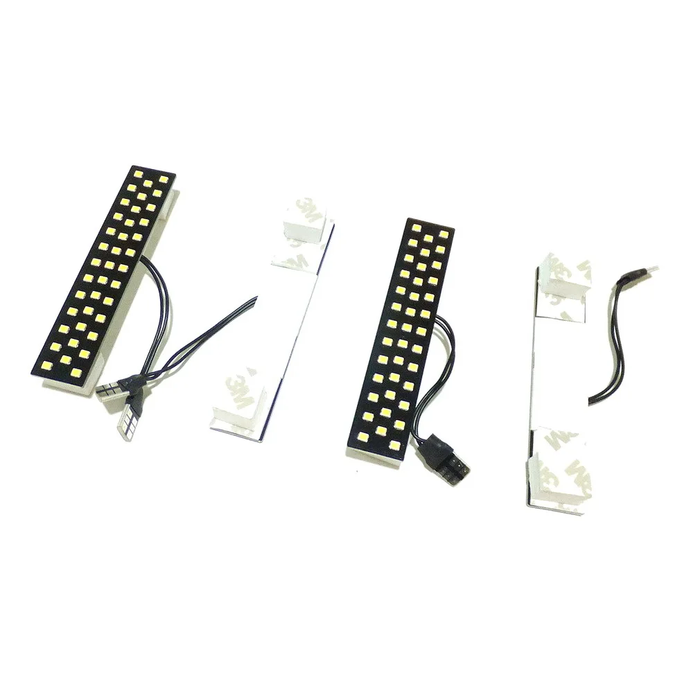 July King LED Car Interior Reading Lights Case For Toyota Estima Previa 50# Series, 6000K 2835SMD Indoor Dome Map Light, 7 pcs