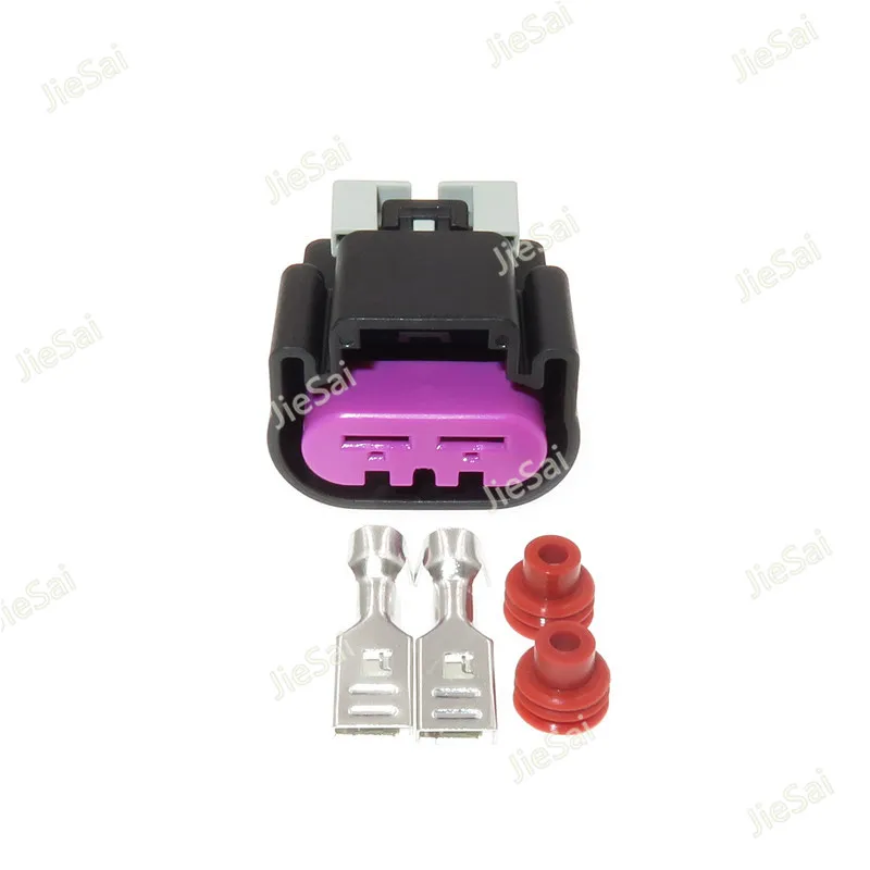 2 Pin 15454358 6.3mm Automotive Waterproof Connector Female Sealed Sensor Plug Electrical Fan Socket