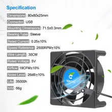 C1 Silent Cooling Fan for Android TV Box #4