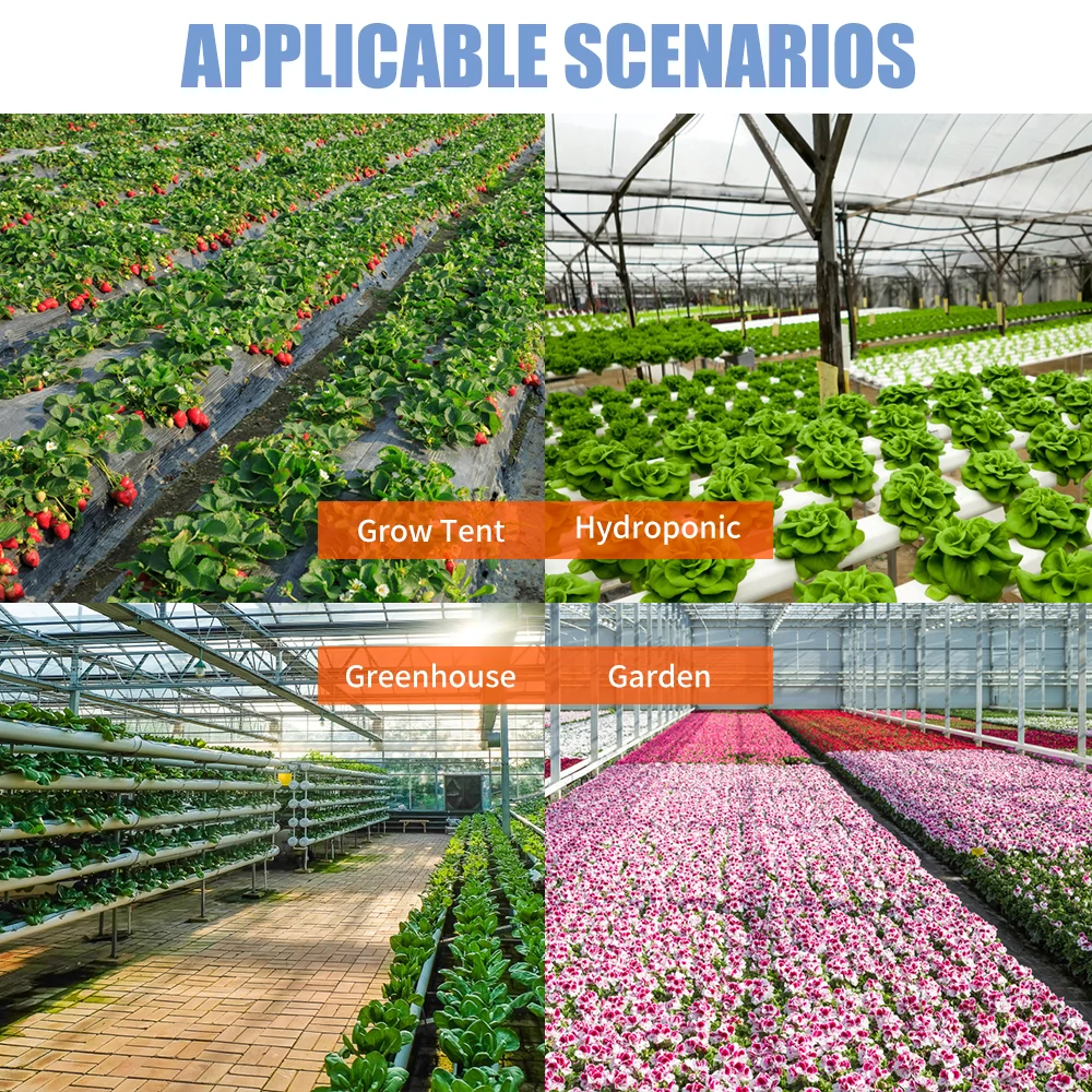 Full Spectrum Plant Growth Light LED Deformable Plant Lamp 100W 200W 300W Phyto Lamp Greenhouse Plant Grow Lighting UV Spotlight