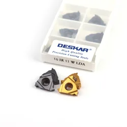 DESKAR 16ER 8W 16IR 9W 16ER 10W 16IR 11W LDA LDC Internal And External Threading Cutting Insert Lathe Machining Threading Blade