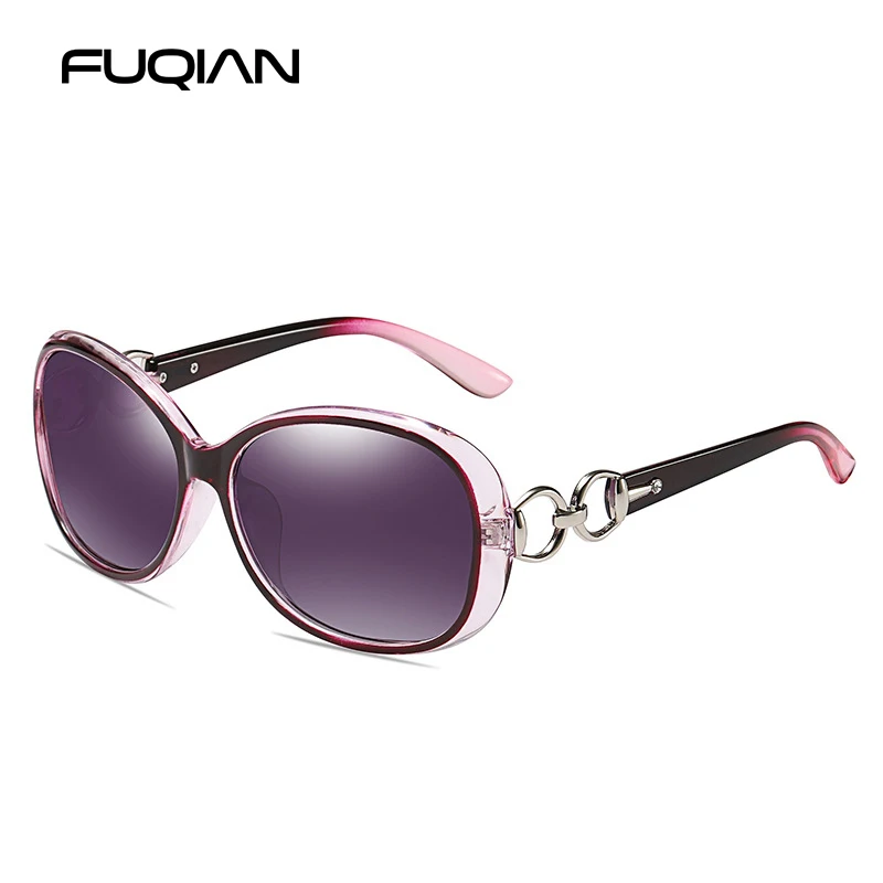 Luxruy Big Oval Sunglasses Women Classic Oversized Female Sun Glasses Fashion Driving Travelling Shades UV400