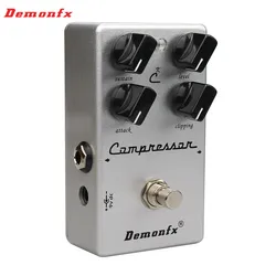 Demonfx High Quality CK 4-Knob Compressor Guitar Effect Pedal Compressor With True Bypass Clone K C4 Compressor