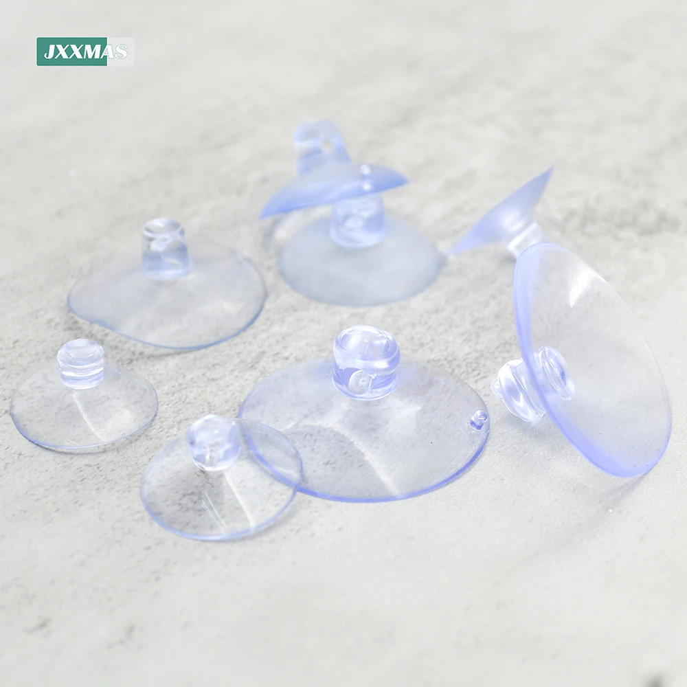 25/30/35/40mm Clear Sucker Suction Cup Silicone Bathroom Suction Cup Strong Wall Hook Window Wedding Car Glass Travel Universal