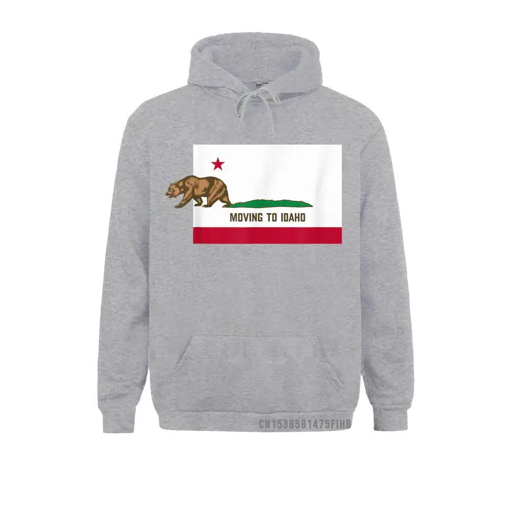 Moving To Idaho Leaving California Funny Designed Hoodie Sweatshirts 2021 New Young Hoodies Moto Biker Long Sleeve Clothes