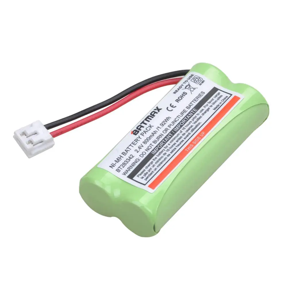 2Pcs BT184342 BT284342 (End's number 4342, not 3342) Cordless Phones for AT&T VTech BT18433 BT28433 BT1011 BT1018 BT1022 BT1031