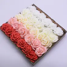 Artificial PE Foam Rose Flowers 8CM 10 20 30 Heads #6