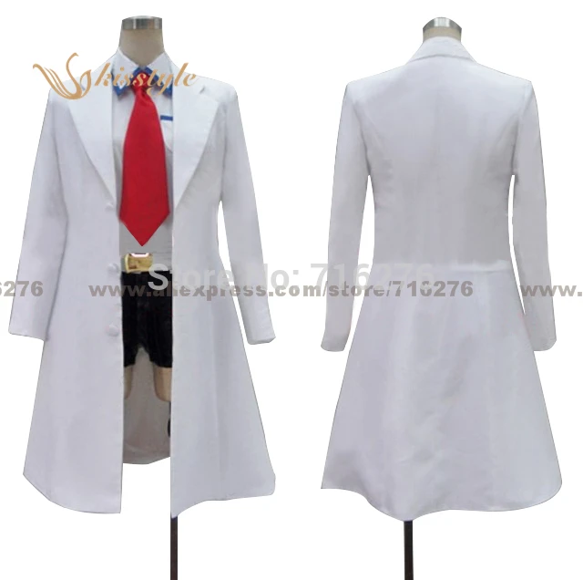 Kisstyle Fashion Steins/Gate Makise Kurisu New Arrive Uniform Cosplay Costume Custom-Made