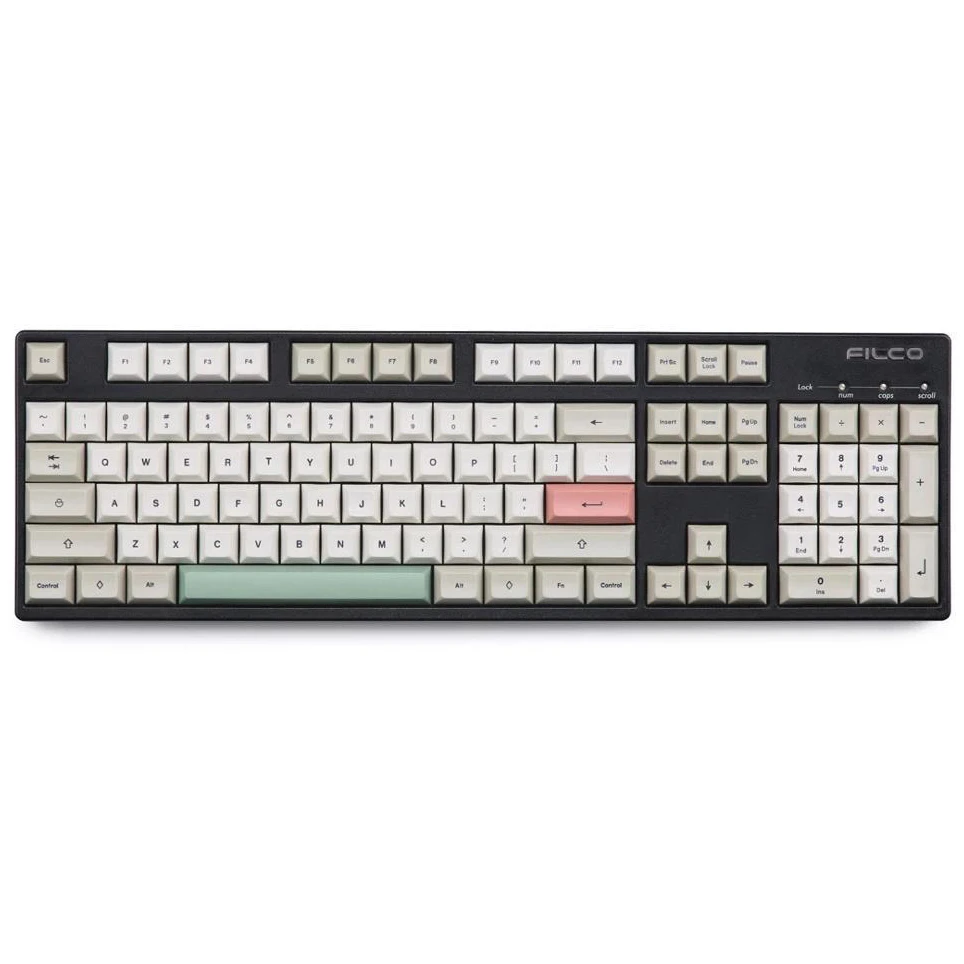 Imagem -06 - Teclados Coloridos Dsa Tintura-subcamada Pbt Grosso Interruptor Cereja mx Compatível com Gh60 Gk61 Gk64 Tada68 9009 96 Teclados