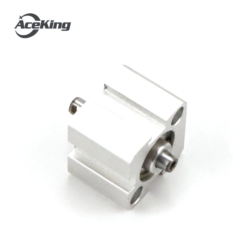 SDAD12X10X15X20X25 '30' 35 '40' 45X50 '75' 100BS المزدوج رمح رقيقة اسطوانة SDAD SDAD12-10 SDAD12-15 SDAD12-20 SDAD12-25 SDAD12-30