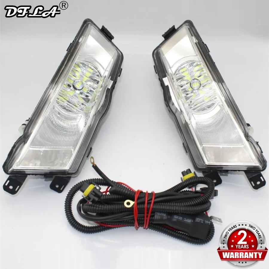 

Led Light For Skoda Rapid 2013 2014 2015 2016 2017 Car-styling Front LED Fog Light Fog Lamp