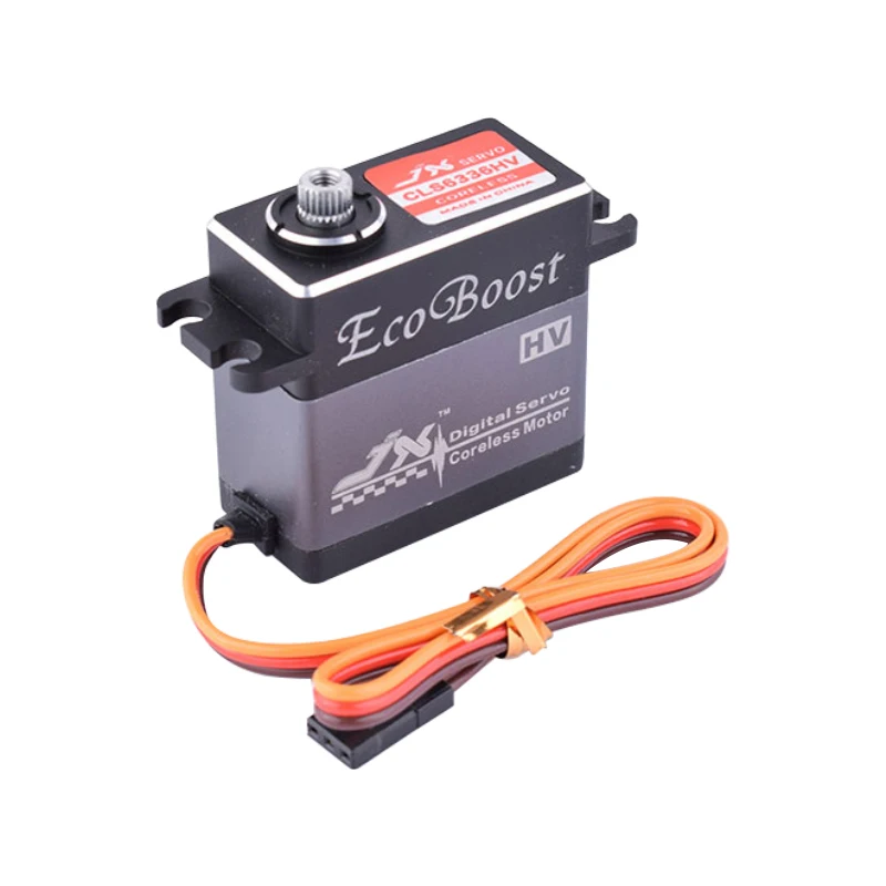 JX CLS6336HV 35KG 7.4V High Voltage Large Torque Metal Gear Digital Coreless Servo for 1/8 RC Car & 2000mm Fixed-Wing Aircraft