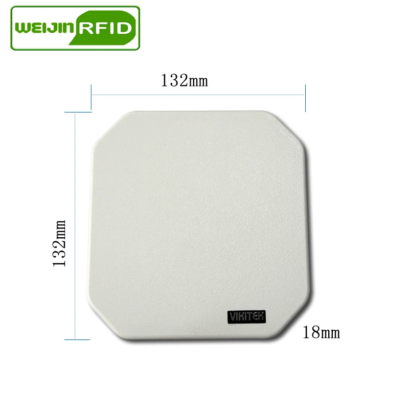 RFID antenna UHF 915MHz  VIKITEK circular polarization gain 5.5DBI middle distance used for zebra FX7500 FX9500 FX9600 reader