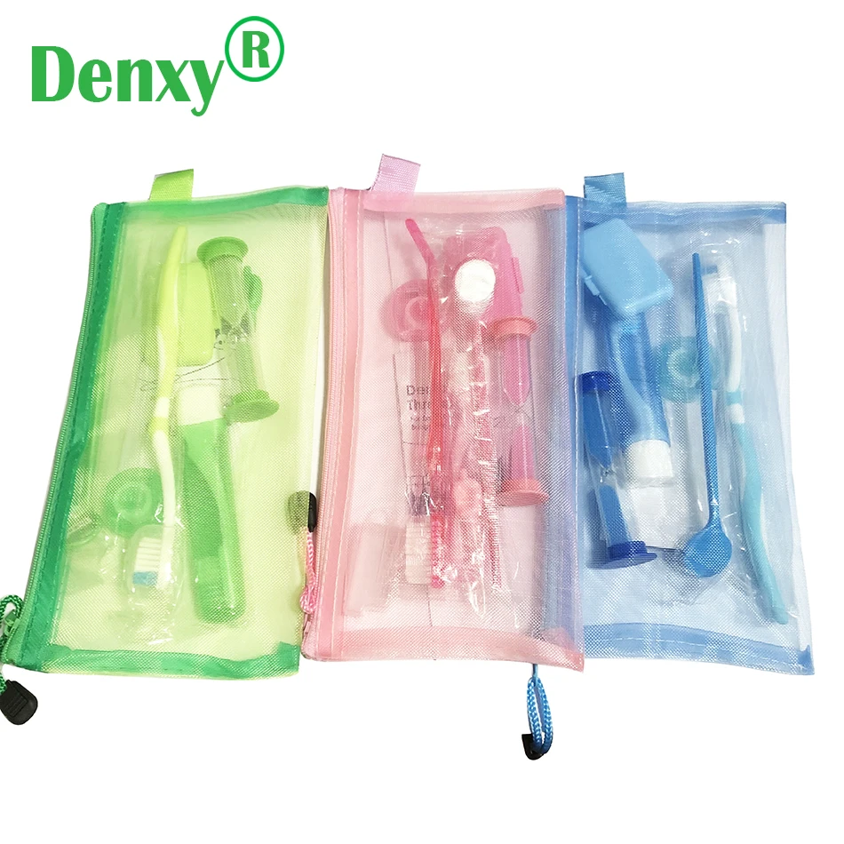 3 bags Portable Oral Hygiene Care Products Dental Orthodontic Kit