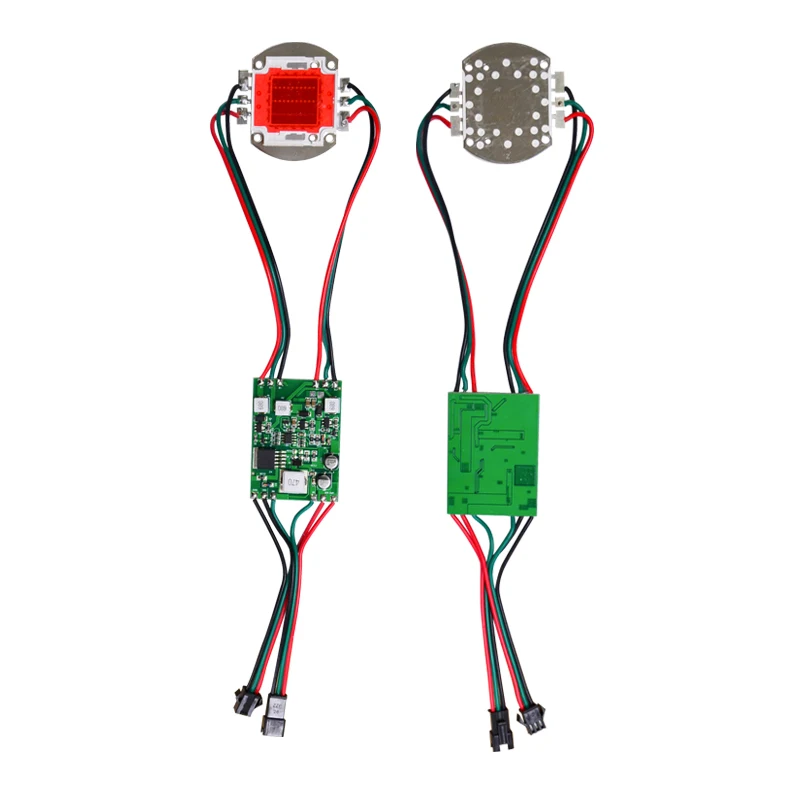 WS2811 high power led pixel module;DC12-24V input;30W addressable RGB full color  pixel  floodlight